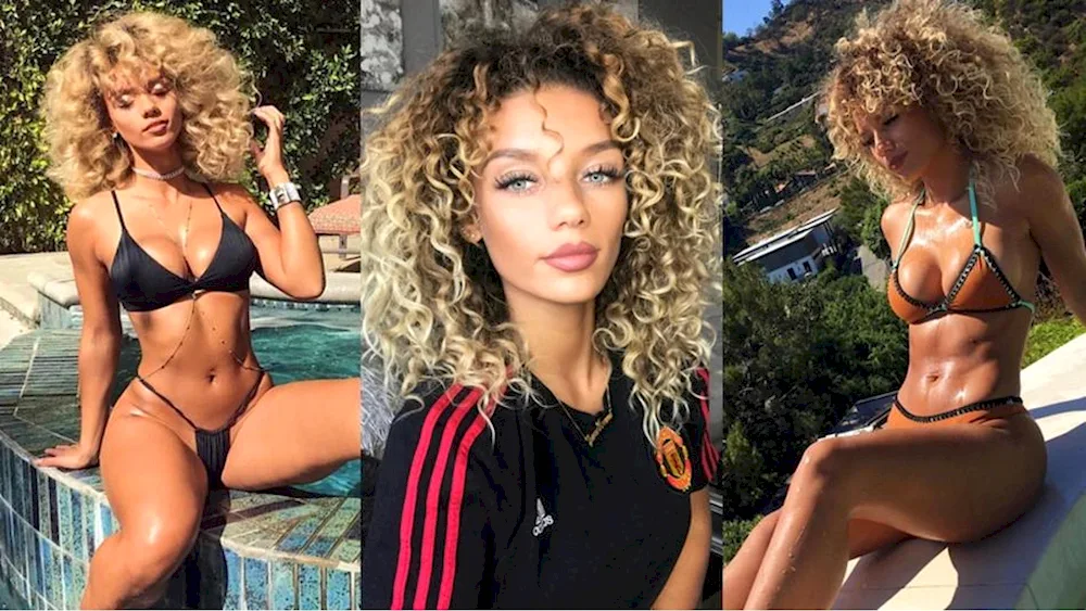 Jena Frumes and Jesse Lingard