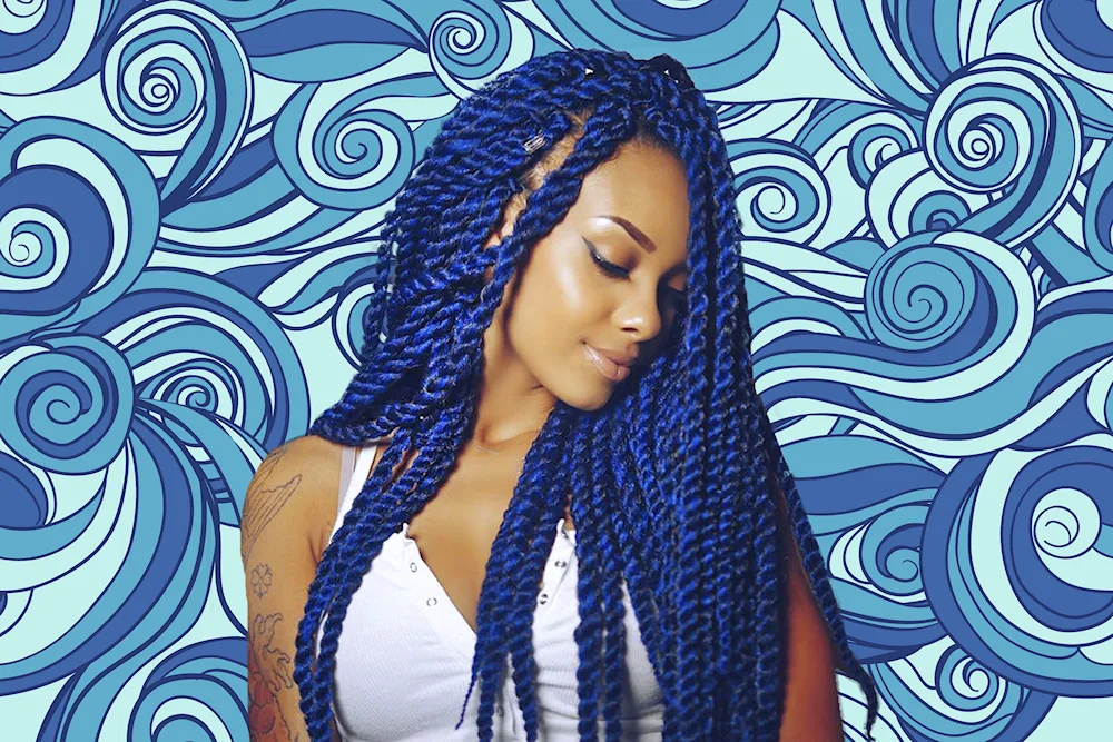 Afro braids zizi