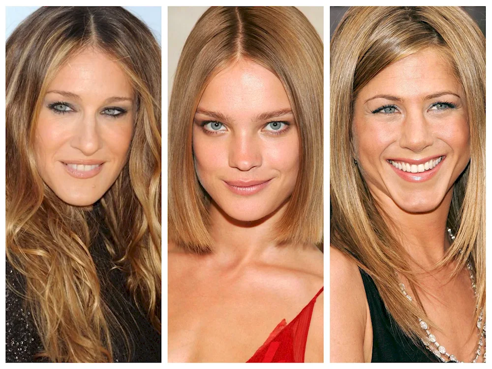 Jennifer Aniston colour type looks