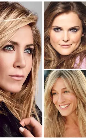 Jennifer Aniston colour type looks