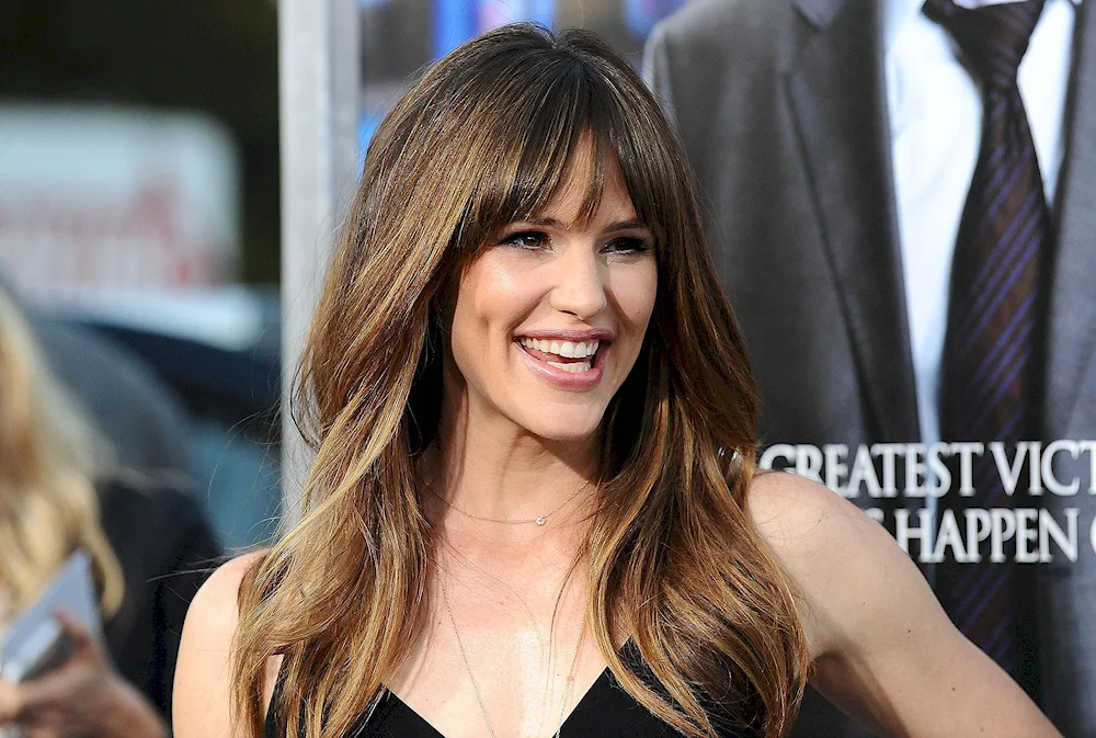 Jennifer Garner with bangs