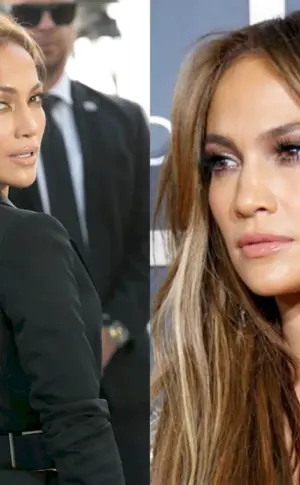 Jennifer Lopez hair bronzing