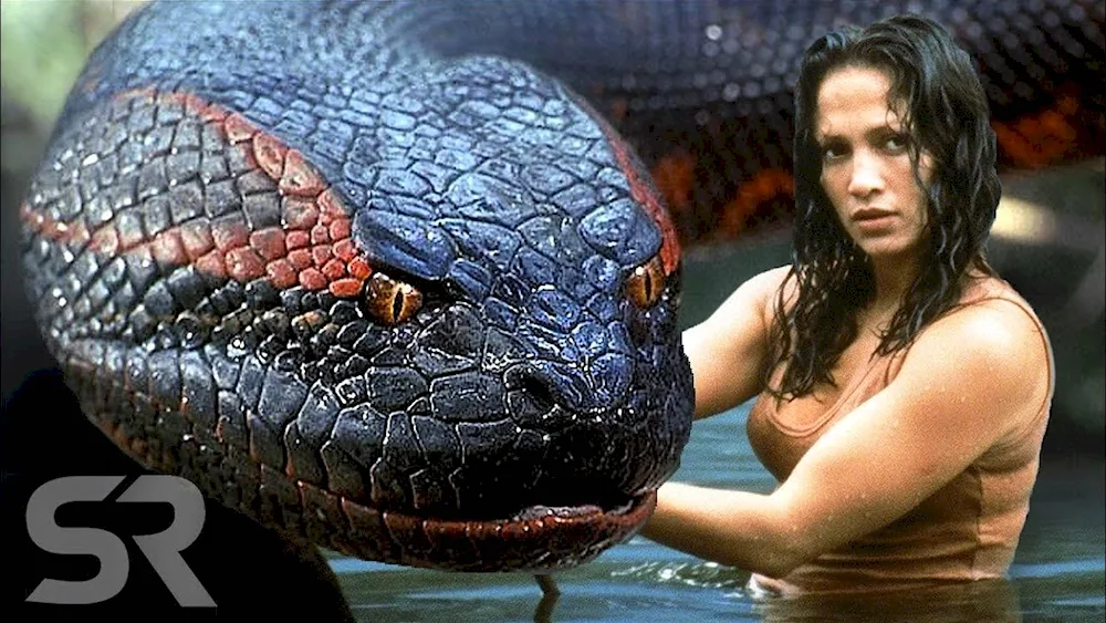 Jennifer Lopez in the film Anaconda