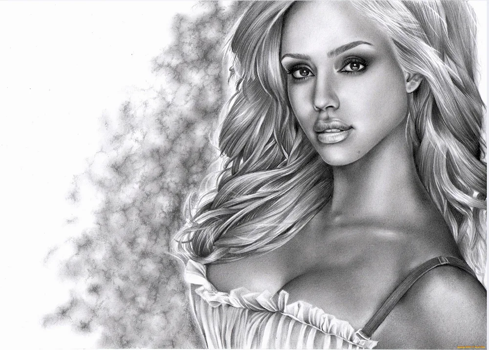 Jessica Alba art
