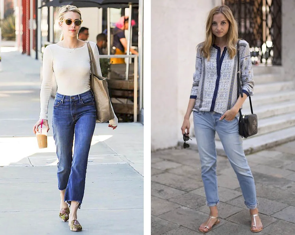 Buggy jeans for women