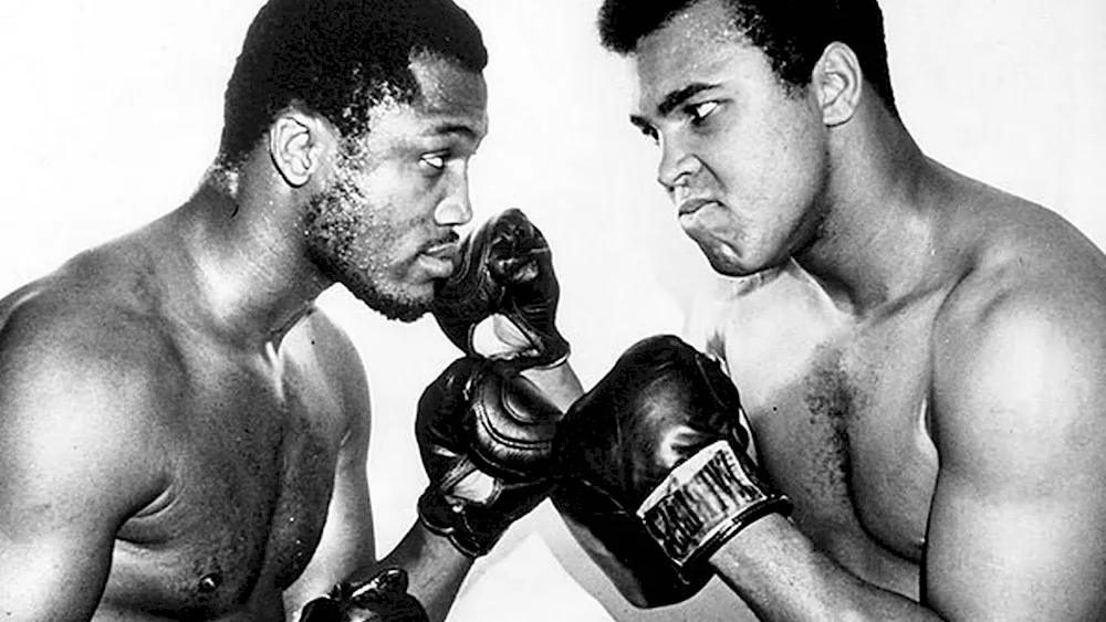 Joe Frazier and Muhammad