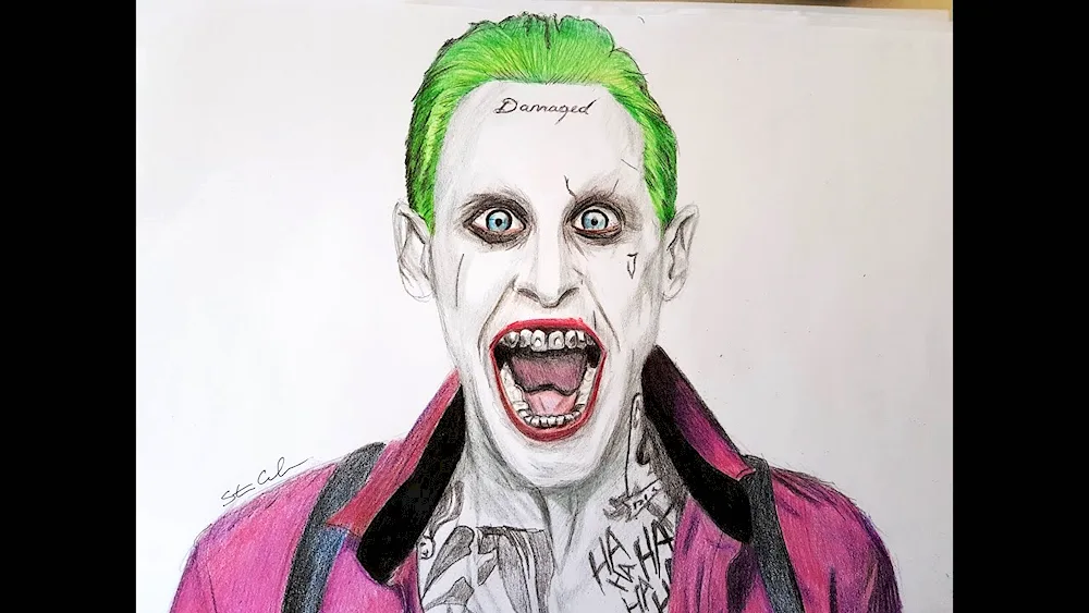 Joker drawing