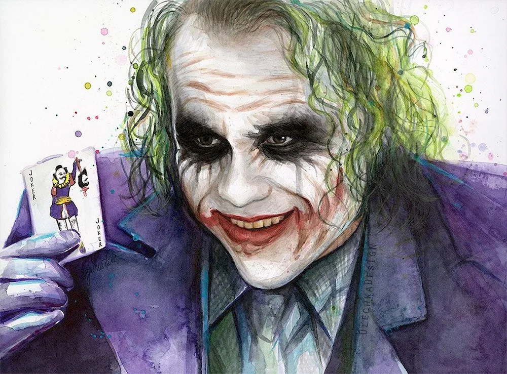 Joker drawing