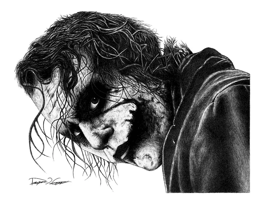Joker drawing