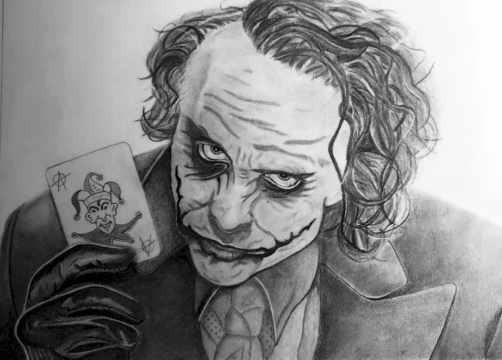 Joker drawing