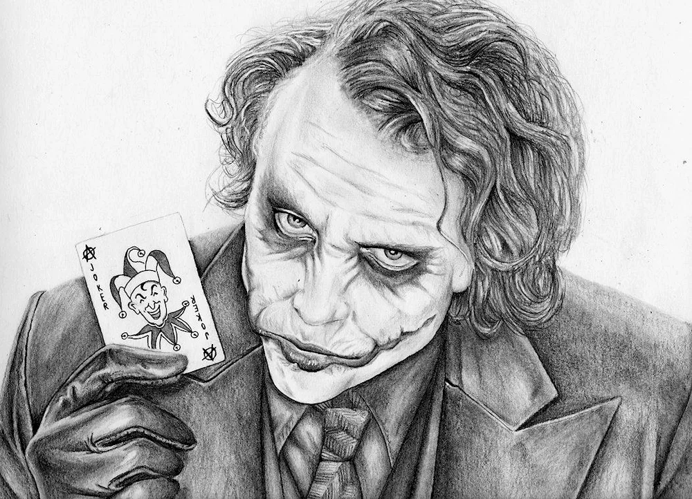 The Ledger hit joker for drawing
