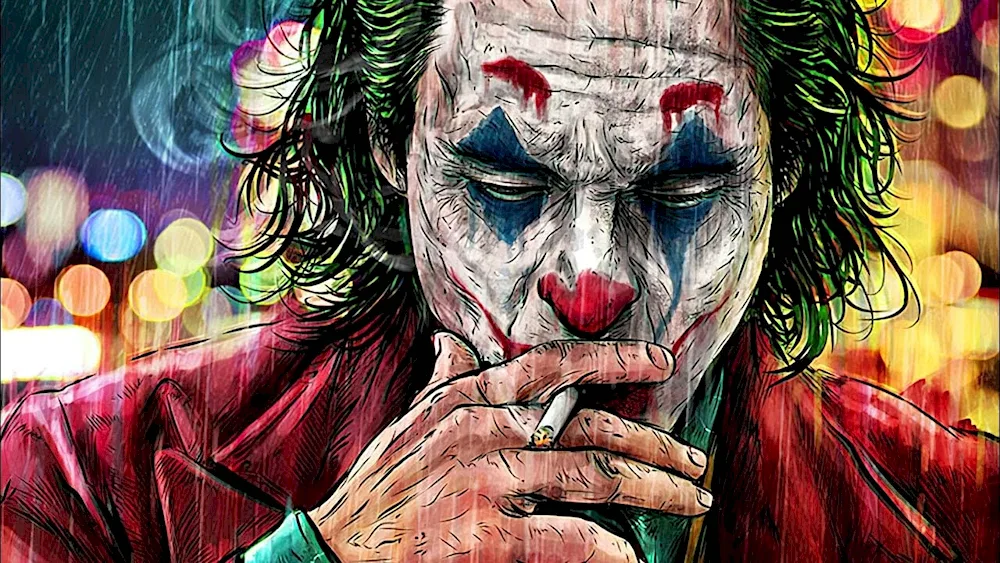 Joker Joaquin Phoenix art