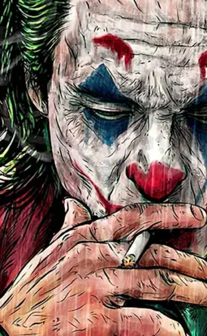 Joker Joaquin Phoenix art