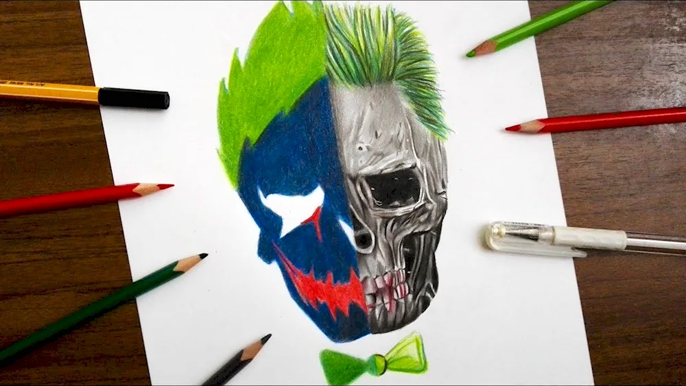 Joker drawing
