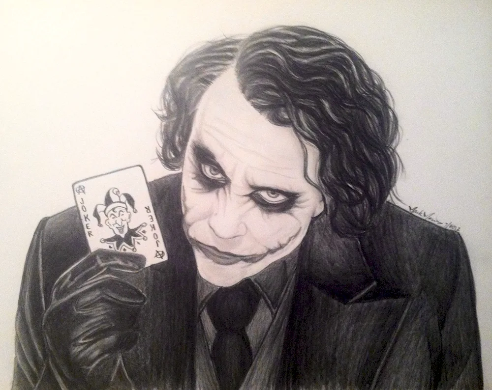 Joker drawing