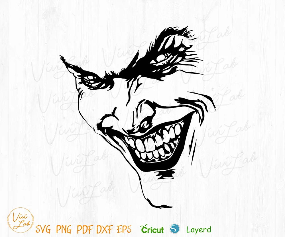 Joker drawing
