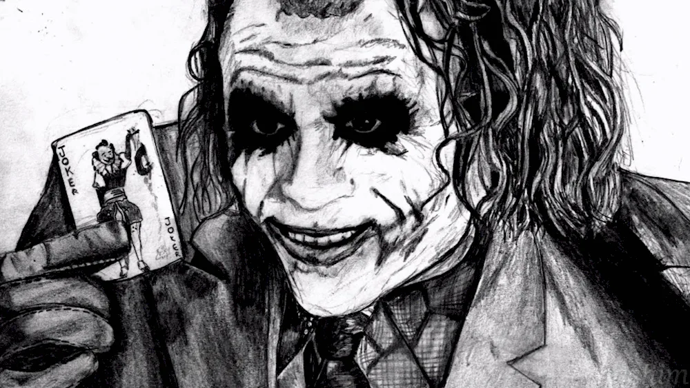 Joker drawing
