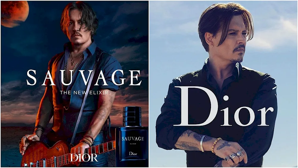 Johnny Depp Savage dior