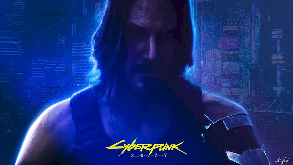 Johnny Silverhand Keanu Reeves Cyberpunk 2077