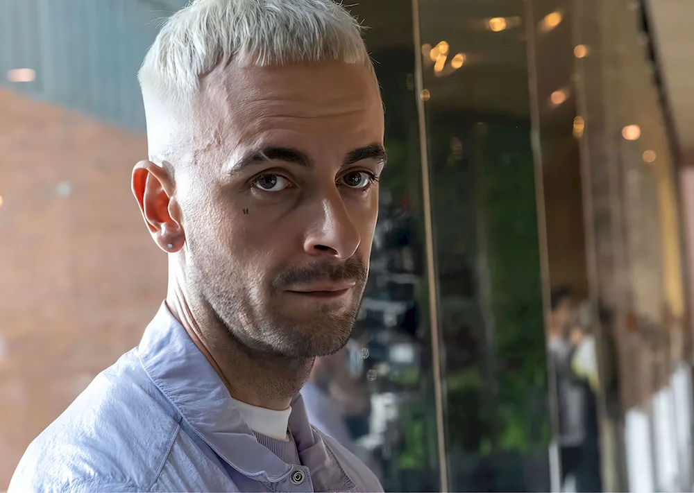 Colton Haynes short haircut