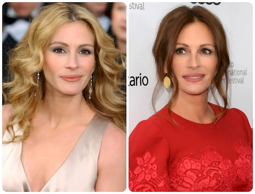 Julia Roberts hair colour