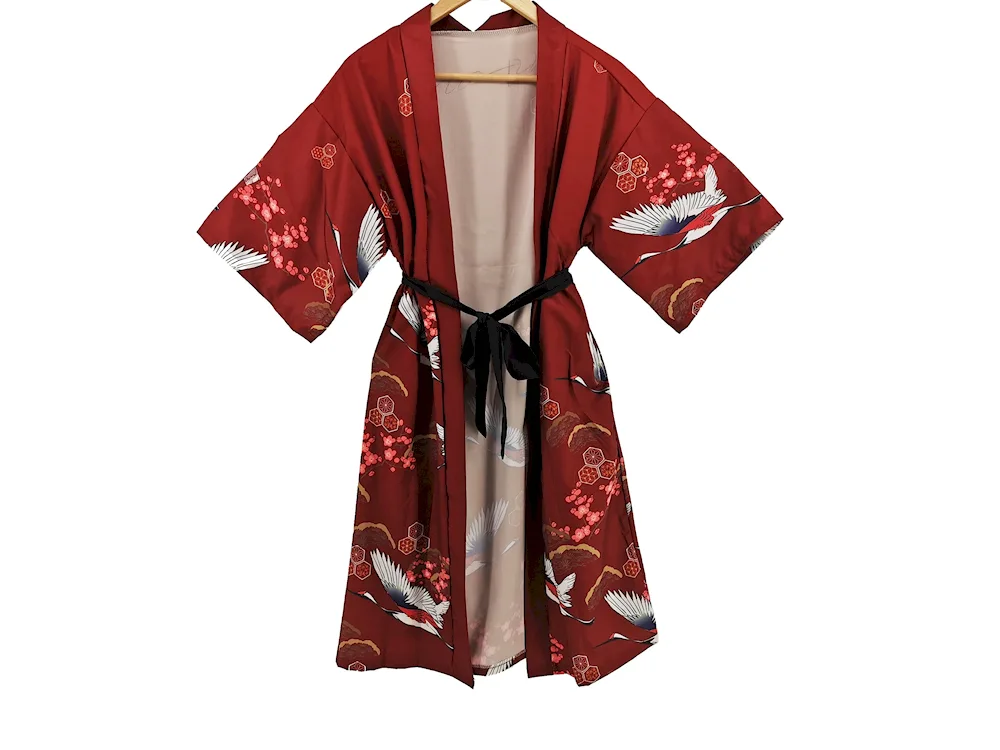 Furisode kimono.