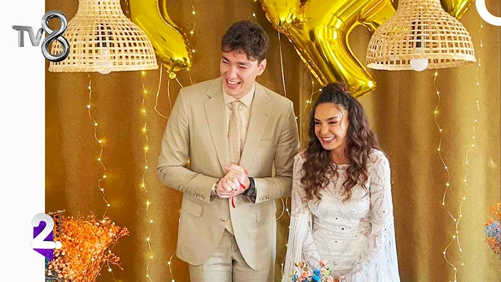 Ebru Shaheen and Osman