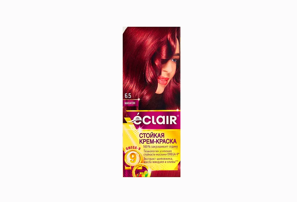 Eclair hair dye 6.44