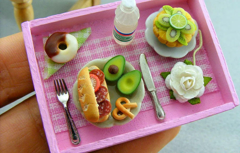 Plasticine food