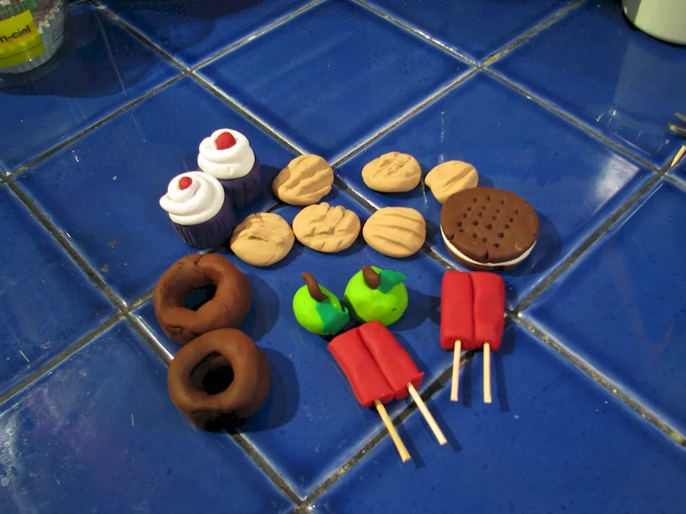 Plasticine food