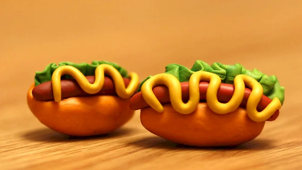 Plasticine food