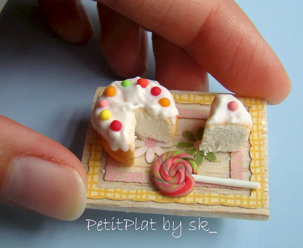 Plasticine food