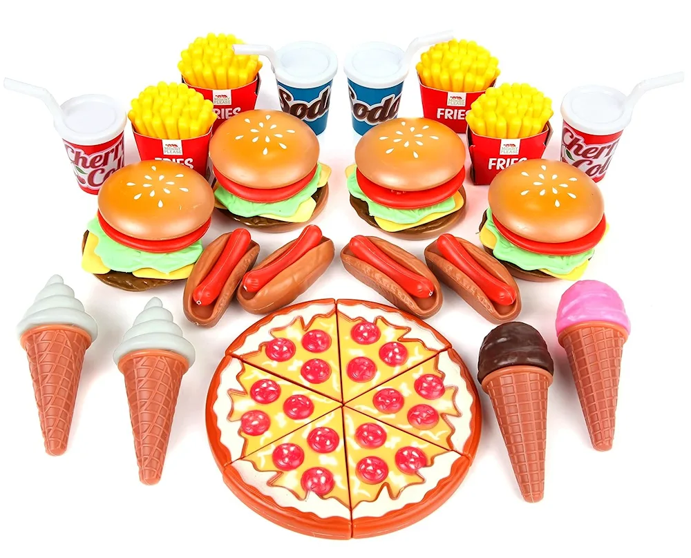 Plasticine food