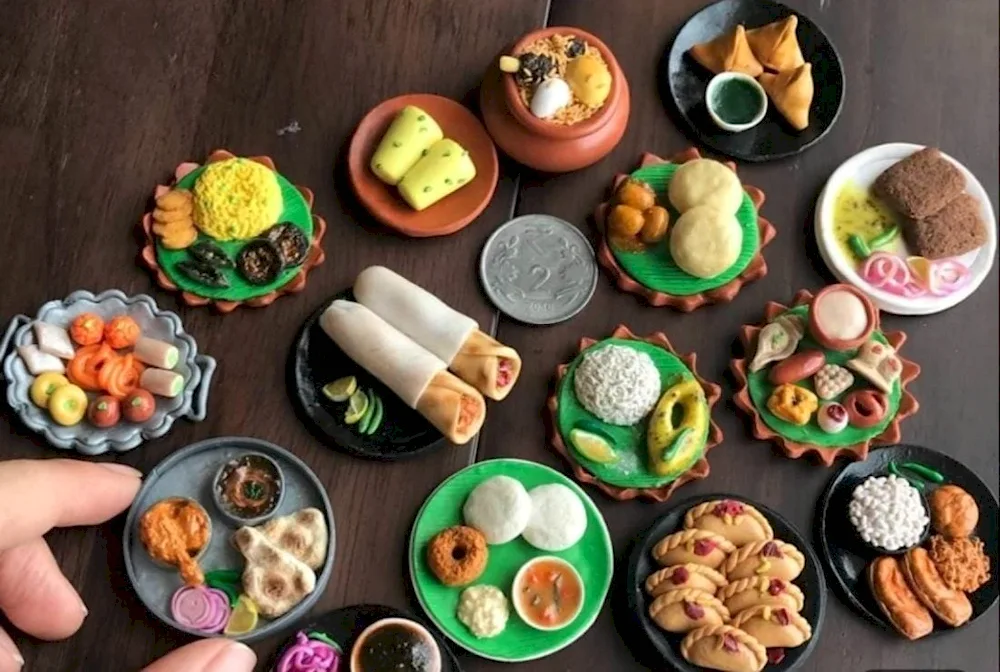 Plasticine food