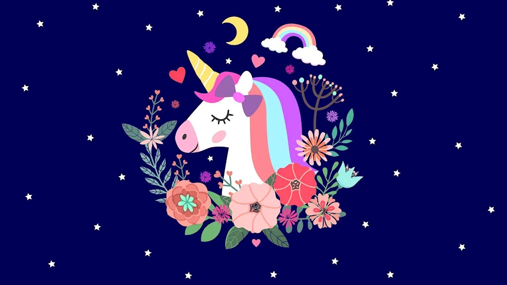 Unicorn Background Unicorns