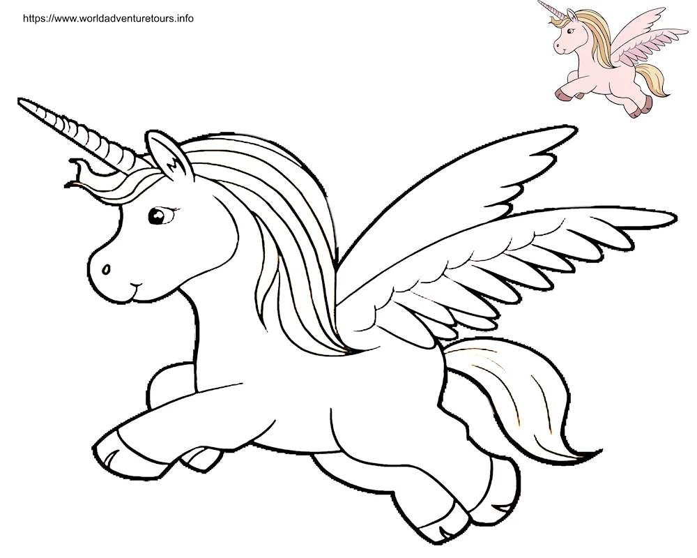 Unicorn drawing