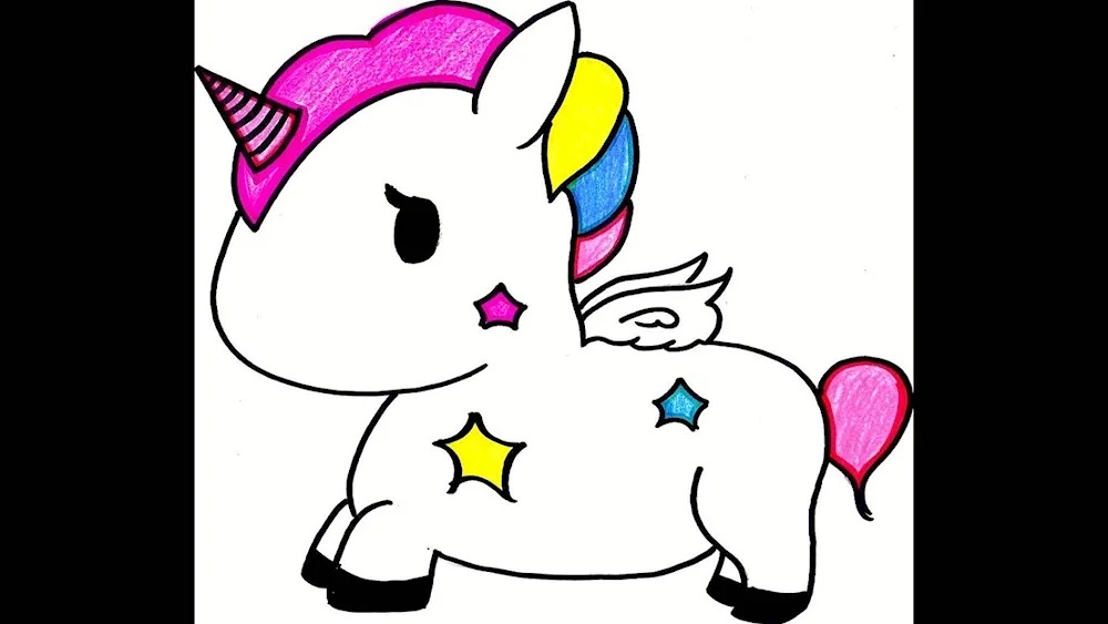 Unicorn drawing