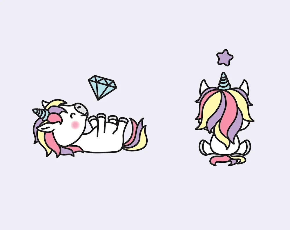 Unicorn drawing