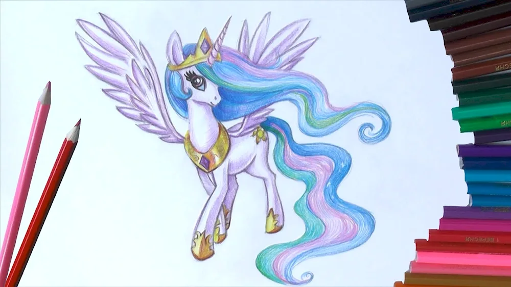 Unicorn drawing