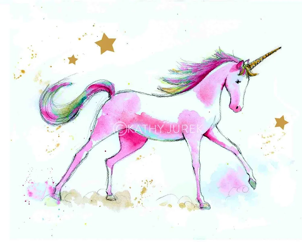 Unicorn drawing