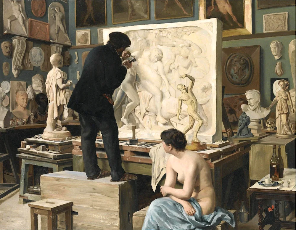 Edouard Joseph Dantan paintings