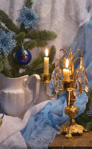 Ekaterina Kalinovskaya New Year still life