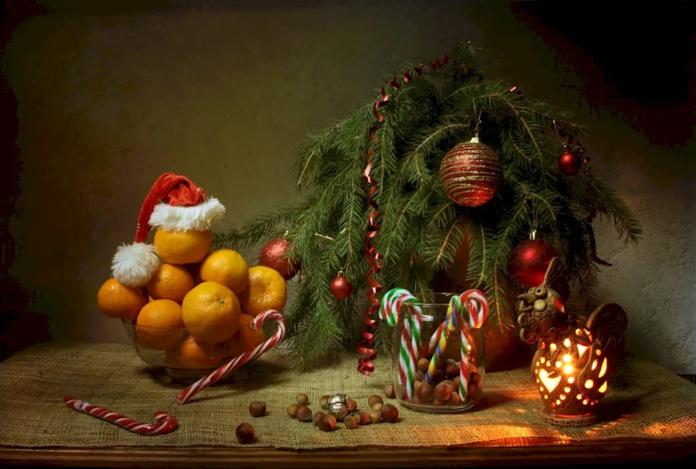 New Year still life