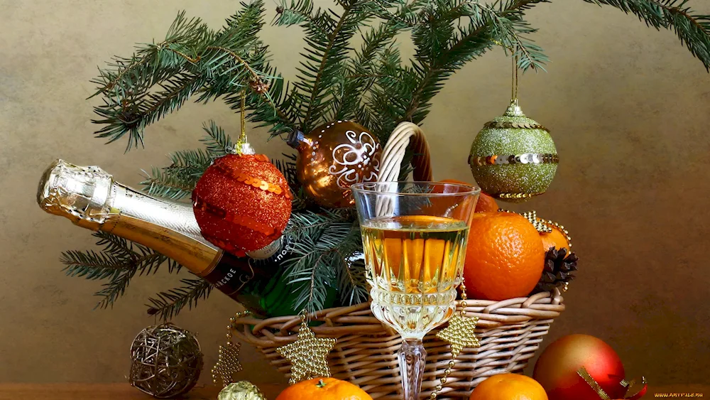 New Year still life