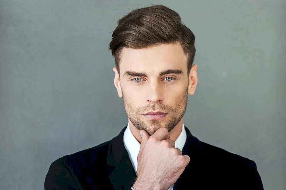 Elegant men's haircuts