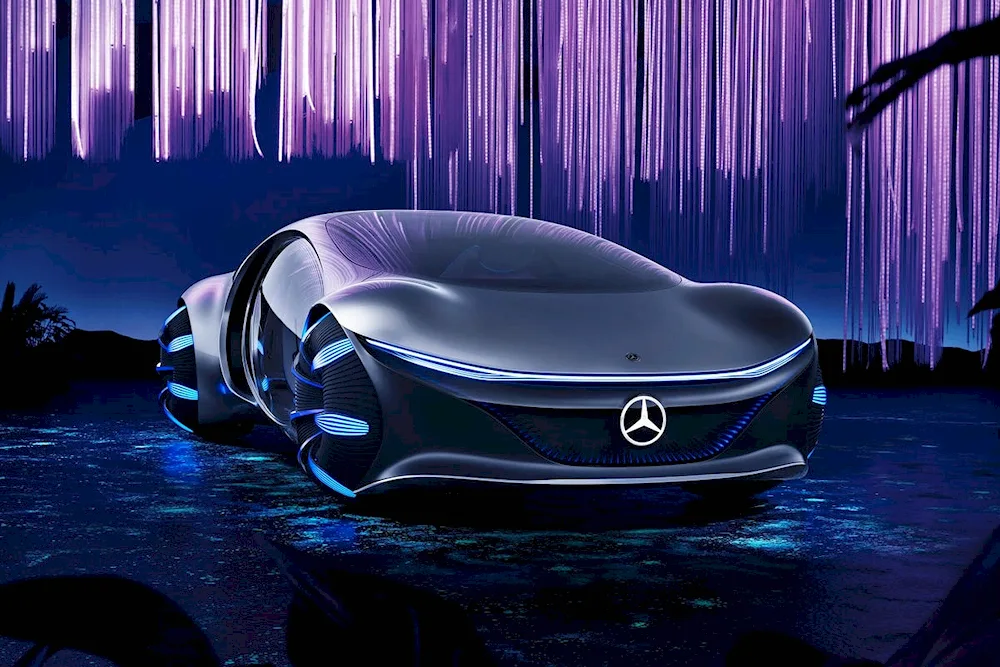 Electric car Mercedes Benz Vision