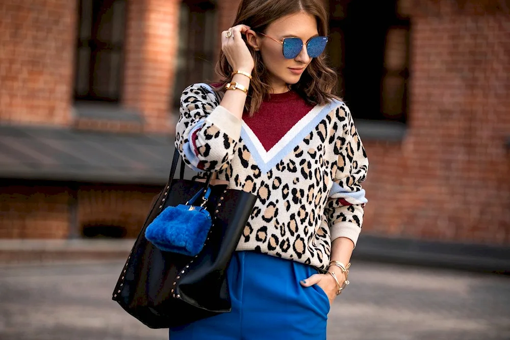 Elena Gallant leopard print