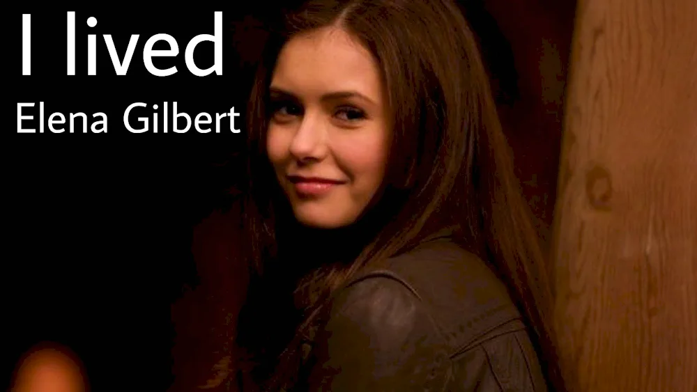 Elena Gilbert The Vampire Diaries