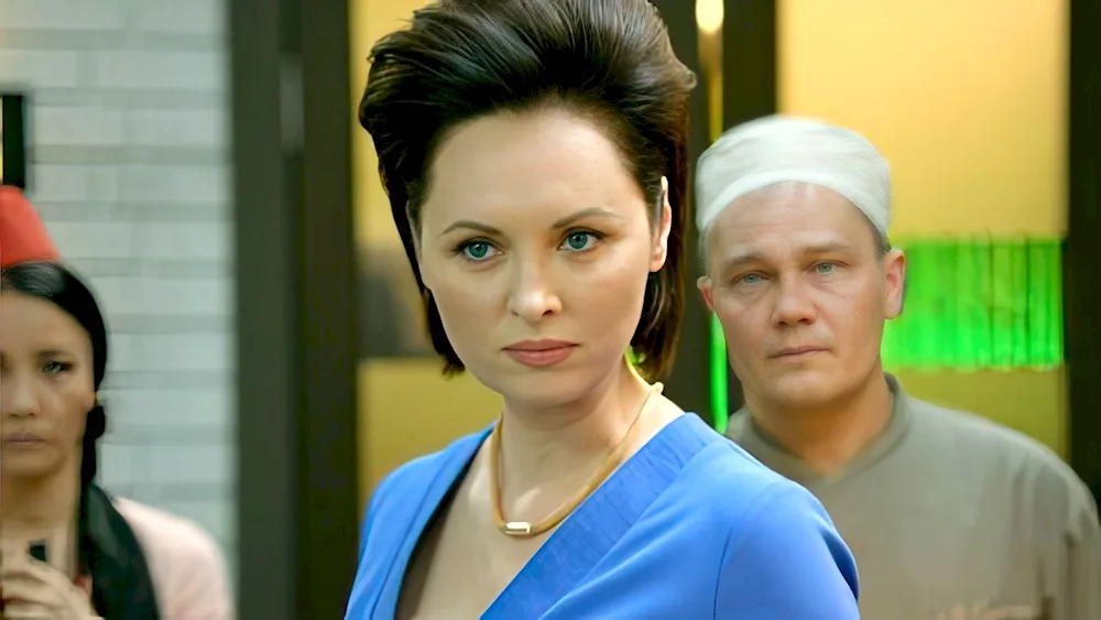 Elena Ksenofontova in the TV series Kitchen