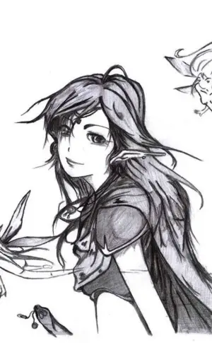 Elf drawing